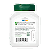 Back side bottle view of 21st Century Turmeric Curcumin 95 vegetarian capsules.