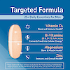 An image of a sentry men multivitamin and multimineral tablet with the claims targeted formula with 25 plus daily essentials for men, vitamin d3 for bone and immune health, b-vitamins, b-6, b-12, folic acid that converts food into cellular energy, magnesium for bone and muscle health and zinc for immune and overall health.