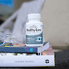 A bottle of 21st Century Healthy Eyes Lutein and Antioxidant tablets.
