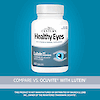 A bottle of 21st Century Healthy Eyes Lutein and Antioxidant tablets with the words compare vs ocutive with lutein.