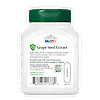 Back side bottle view of 21st Century Grape Seed Extract vegetarian capsules.