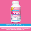 A bottle of 21st Century Calcium 500 plus D3 tablets with the words compare vs os-cal extra D3.