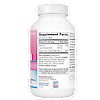 Left side bottle view of 21st Century Calcium 500 plus D3 tablets.