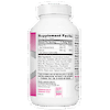 Left side bottle view of 21st Century Calcium 600 plus D3 tablets.