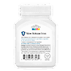 Back side bottle view of 21st Century Slow Release Iron high potency tablets.