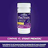 A bottle of 21st Century PreNatal tablets with the words compare vs stuart prenatal.