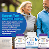 An image of an senior couple on a walk, a bottle of 21st century alpha lipoic acid, 21st ceentury glp-1 daily support and 21st century berberine hcl, and the claim support your healthy lifestyle, glp-1 daily support is perfect for individuals who want to maintain energy levels and metabolic health while pursing their fitness goals, try all our specialty supplements.