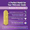 An image of a berberine hcl capsule, copy stating a perfect match for your wellness goals, berberine hcl is ideal for, and the claims adults seeking metabolism support, those focused on maintaining healthy blood sugar levels, individuals looking to support hearth health and anyone wanting to supplement their wellness routine with a trusted, high-quality product.