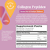 An image of Kalos & Splendor collagen peptides supplement fact panel the copy collagen peptides, grass fed and pasture raised and the claims 21st century kalos & splendor collagen peptides help maintain strength and flexibility throughout the body, and collagen is an important nurtient needed to ensure the health and vitality of skin, hair, nails, cartilage, bones and joint.