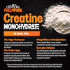 An image of a scoop of full fuel 365 creatine powder with the copy creatine monohydrate is ideal for, and the claims the high-performer, supports cognitive clarity, so you're as sharp in the boardroom as you are on the field, the active ager, creatine isn't just for the young, it supports muscle preservation and brain health, helping you stay strong, sharp and independent, weightlifters and bodybuilders, more weight lifted, more volume completed, greater progressive overload, everyday athletes, you hit the gym with purpose and care about performance and recovery, you want functional muscles, lean mass and energy that lasts.,