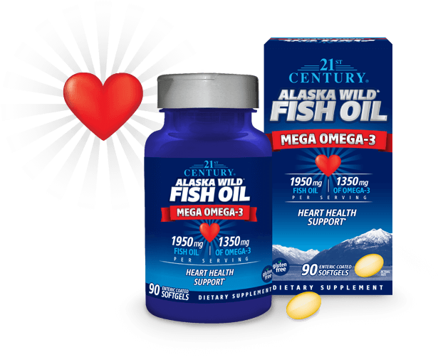 Alaska Wild Fish Oil - Heart Health Support